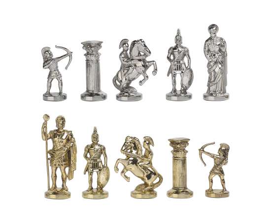 Шахматы 'Греческие лучники', большие, золотистый, Цвет: золотистый, изображение 2