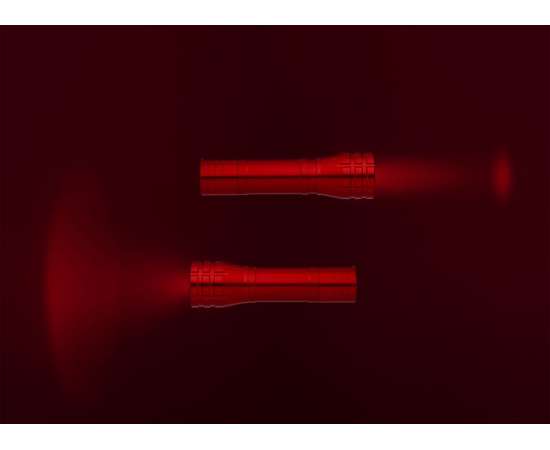 Фонарик с фокусировкой луча Beaming, красный, Цвет: красный, Размер: диаметр 2 с, изображение 4