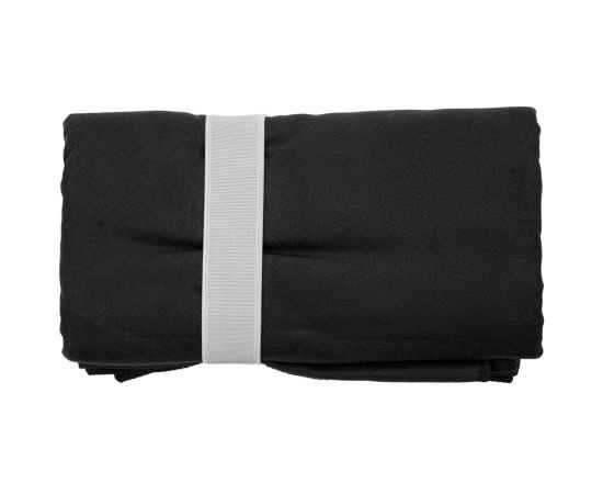 Спортивное полотенце Vigo Medium, черное, Цвет: черный, Размер: полотенце: 80х130 с