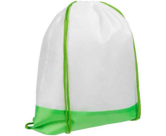 Рюкзак детский Classna, белый с зеленым, Цвет: белый, зеленый, Размер: 32х35 см