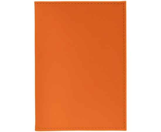 Обложка для паспорта Shall, оранжевая, Цвет: оранжевый