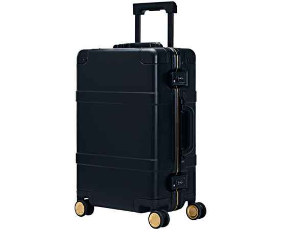 Чемодан Metal Luggage, черный, Цвет: черный, Объем: 31