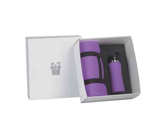 Набор подарочный 'Спортивная пауза', фиолетовый, Цвет: фиолетовый