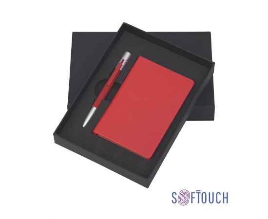 Подарочный набор 'Сицилия', покрытие soft touch, красный, Цвет: красный