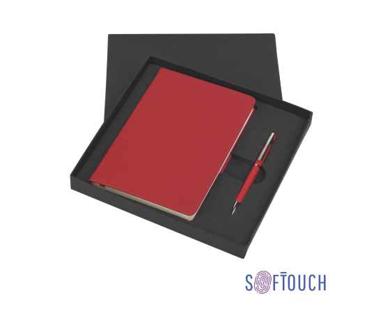 Подарочный набор 'Парма', покрытие soft touch, красный, Цвет: красный