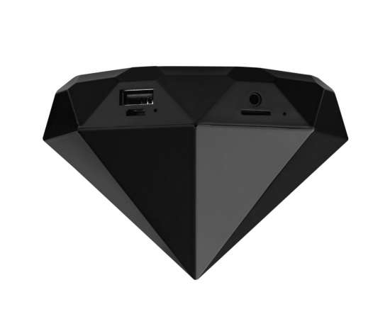 Беспроводная колонка diamondFever с аккумулятором 4000 мАч, черная, Цвет: черный, Размер: диаметр 12 см, изображение 5