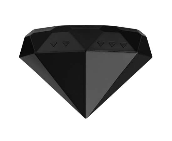Беспроводная колонка diamondFever с аккумулятором 4000 мАч, черная, Цвет: черный, Размер: диаметр 12 см, изображение 2