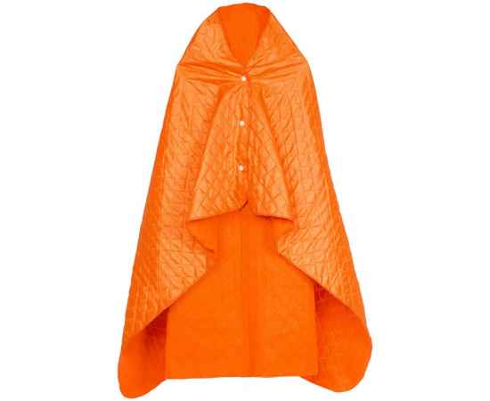 Плед-пончо для пикника SnapCoat, оранжевый, Цвет: оранжевый