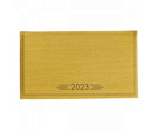 Еженедельник, датированный 2023, желтый Wood , Цвет: желтый