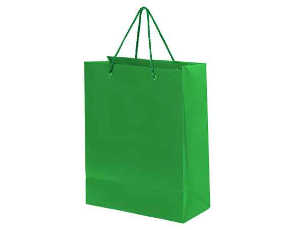 Пакет подарочный BIG GLAM 32х12х43 см, зеленый, Цвет: зеленый