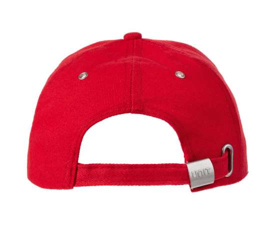 Бейсболка Unit Standard, красная, Цвет: красный, Размер: 56-58, изображение 2