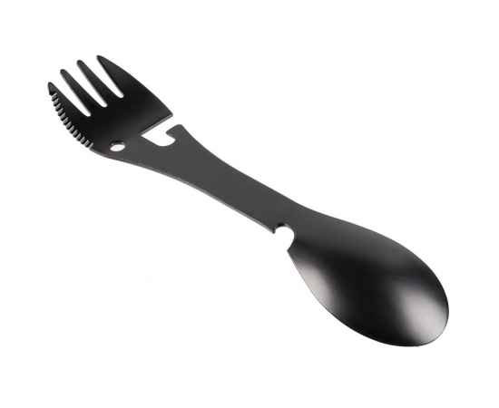 Походный столовый прибор Full Spoon, черный, Цвет: черный