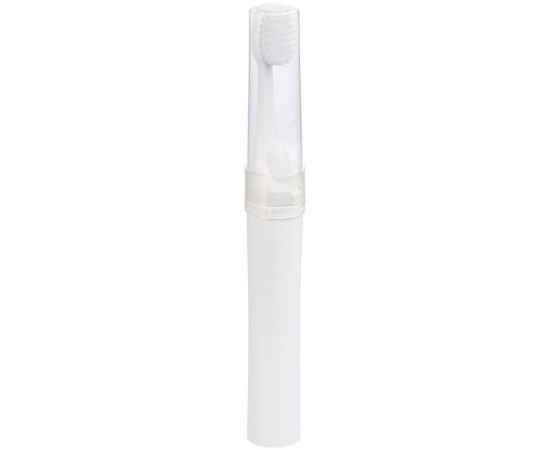 Зубная щетка с пастой Push & Brush, белая, Цвет: белый, Размер: 21х2, изображение 3