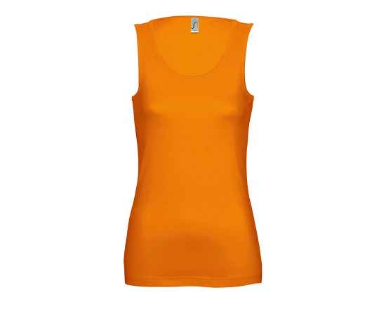 Топ 'Jane', оранжевый_XL, 100% х/б, 150г/м2, Цвет: оранжевый, Размер: XL