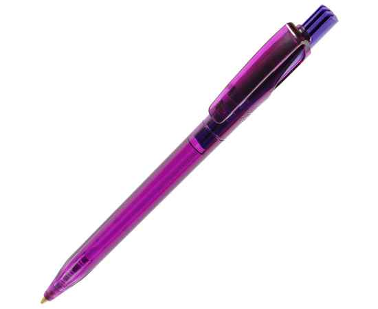 TWIN LX, ручка шариковая, прозрачный фиолетовый, пластик, Цвет: фиолетовый
