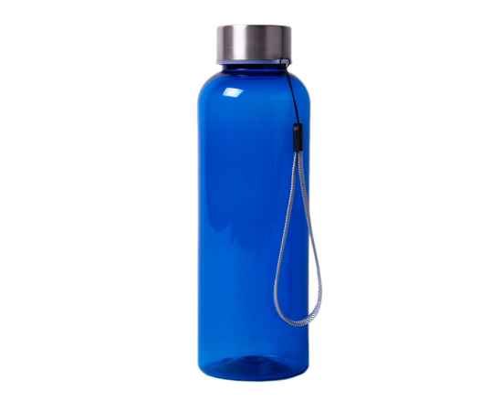 Бутылка для воды WATER, 550 мл, синий, пластик rPET, нержавеющая сталь, Цвет: синий