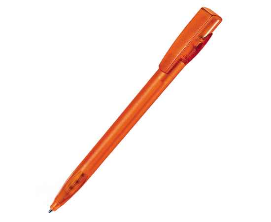 KIKI FROST, ручка шариковая, фростированный оранжевый, пластик, Цвет: оранжевый