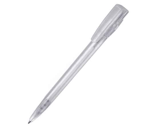 KIKI FROST, ручка шариковая, фростированный белый, пластик, Цвет: белый