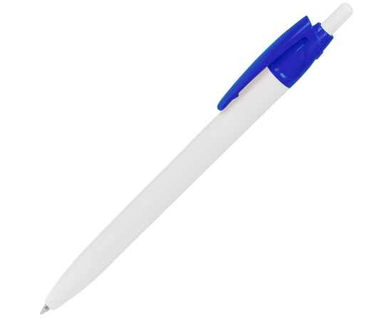 N2, ручка шариковая, синий/белый, пластик, Цвет: белый, синий, Размер: 9х145 мм