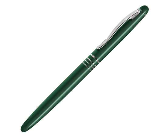 GLANCE, ручка-роллер, зеленый/хром, металл, Цвет: зеленый, серебристый