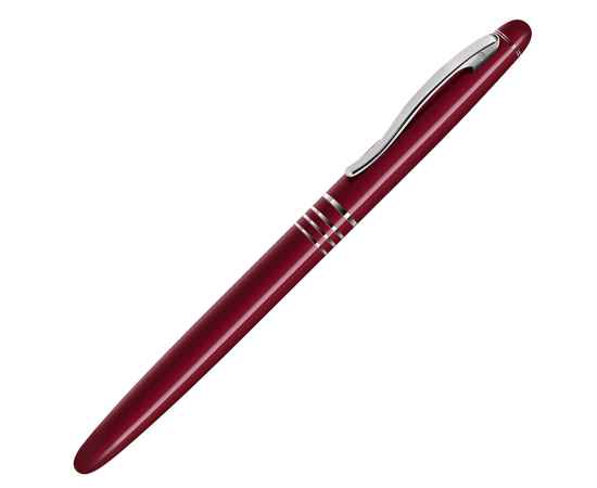 GLANCE, ручка-роллер, красный/хром, металл, Цвет: красный, серебристый