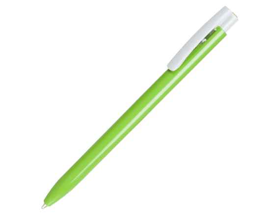 ELLE, ручка шариковая, светло-зеленый/белый, пластик, Цвет: светло-зеленый, серый