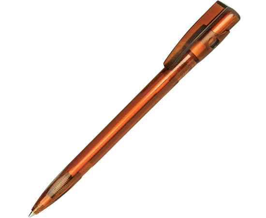KIKI LX, ручка шариковая, прозрачный коричневый, пластик, Цвет: коричневый