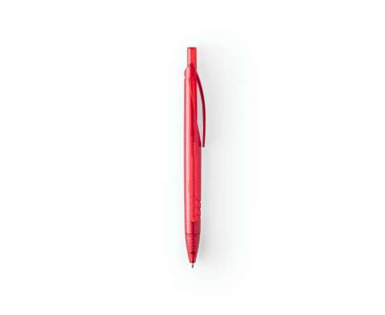 Ручка шариковая ANDRIO, RPET пластик, красный, Цвет: красный, изображение 3