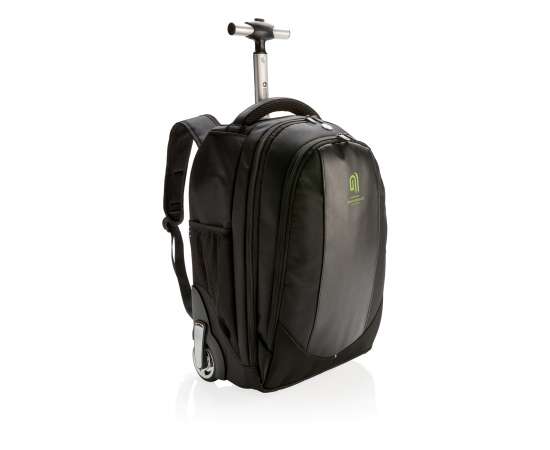 Рюкзак на колесах Swiss Peak, черный,, Цвет: черный, Размер: Длина 31 см., ширина 24 см., высота 44,8 см., изображение 5