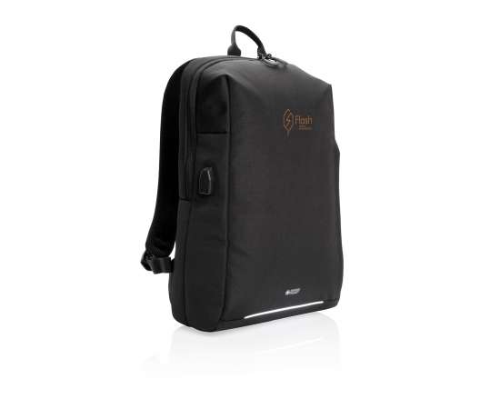Рюкзак для ноутбука Swiss Peak, черный,, Цвет: черный, Размер: Длина 27,5 см., ширина 11 см., высота 41 см., изображение 11
