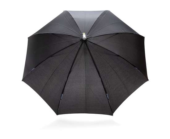 Механический зонт со светодиодами, d103 см, черный,, Цвет: черный, Размер: , высота 79 см., диаметр 103 см., изображение 3
