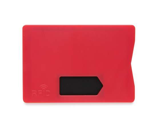Держатель для карт RFID, красный, красный,, Цвет: красный, Размер: Длина 9 см., ширина 6,4 см., высота 0,4 см., изображение 5