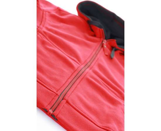 Толстовка женская Moline, красная, размер XL, Цвет: красный, Размер: XL, изображение 3