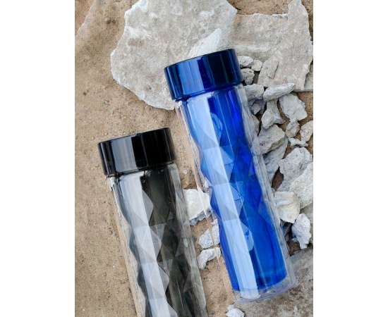 Бутылка для воды Gems Black Sapphire, черный сапфир, изображение 11