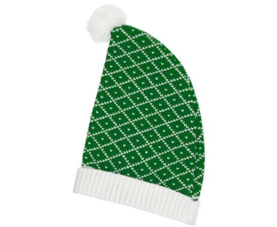 Мягкая игрушка Smart Bunny, в зеленом шарфике и шапочке, Цвет: зеленый, изображение 3