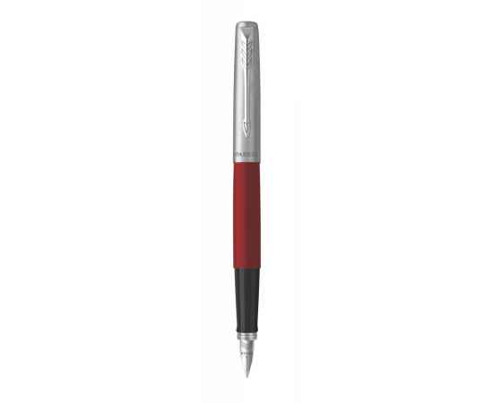 Перьевая ручка Parker Jotter Red CT , перо: F, цвет чернил: black, в подарочной упаковке