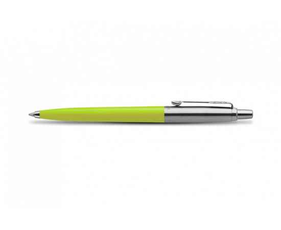 Шариковая ручка Parker Jotter, цвет LIME GREEN, цвет чернил синий, толщина линии M , в подарочной коробке, изображение 4