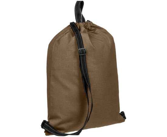 Рюкзак-мешок Melango, коричневый, Цвет: коричневый