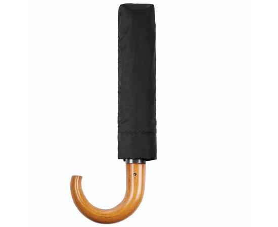Складной зонт Unit Classic, черный, Цвет: черный, Размер: Длина 65 см, изображение 3