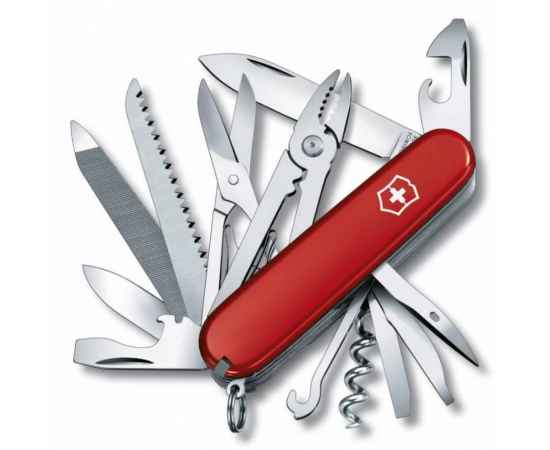 Офицерский нож Handyman 91, красный, Цвет: красный