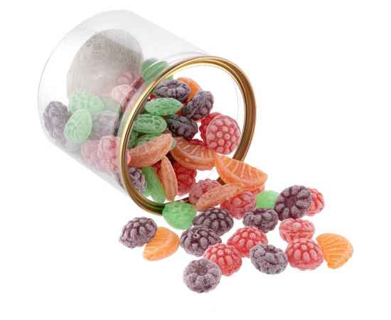 Карамель леденцовая Candy Crush, со вкусом фруктов, с прозрачной крышкой, Цвет: прозрачный