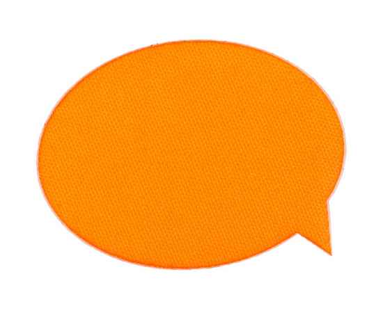Наклейка тканевая Lunga Bubble, M, оранжевый неон, Цвет: оранжевый
