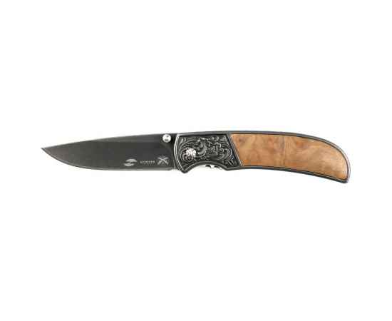 Складной нож Stinger S055B, коричневый, Цвет: коричневый
