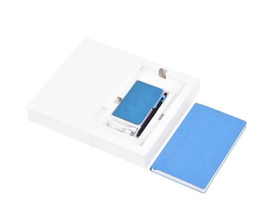 Набор Power Box: Универсальный аккумулятор (5000mAh), блокнот и ручка в подарочной коробке, шт, Цвет: разные цвета, изображение 5
