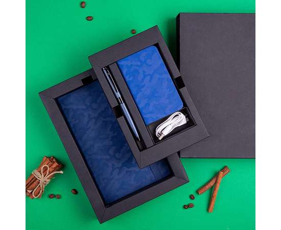 Набор Power Box: Универсальный аккумулятор (5000mAh), блокнот и ручка в подарочной коробке, шт, Цвет: разные цвета, изображение 6