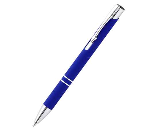 Ручка металлическая Molly софт-тач, темно-синяя, Цвет: темно-синий