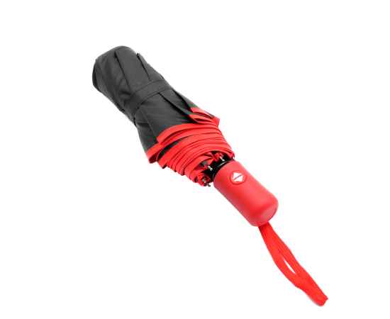Противоштормовой автоматический зонт Line, красный, Цвет: красный