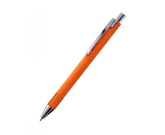Ручка металлическая Elegant Soft софт-тач, оранжевая, Цвет: оранжевый