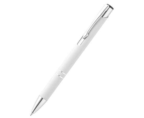 Ручка металлическая Molly софт-тач, белая, Цвет: белый