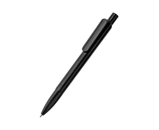 Ручка из биоразлагаемой пшеничной соломы Melanie, черная, Цвет: черный